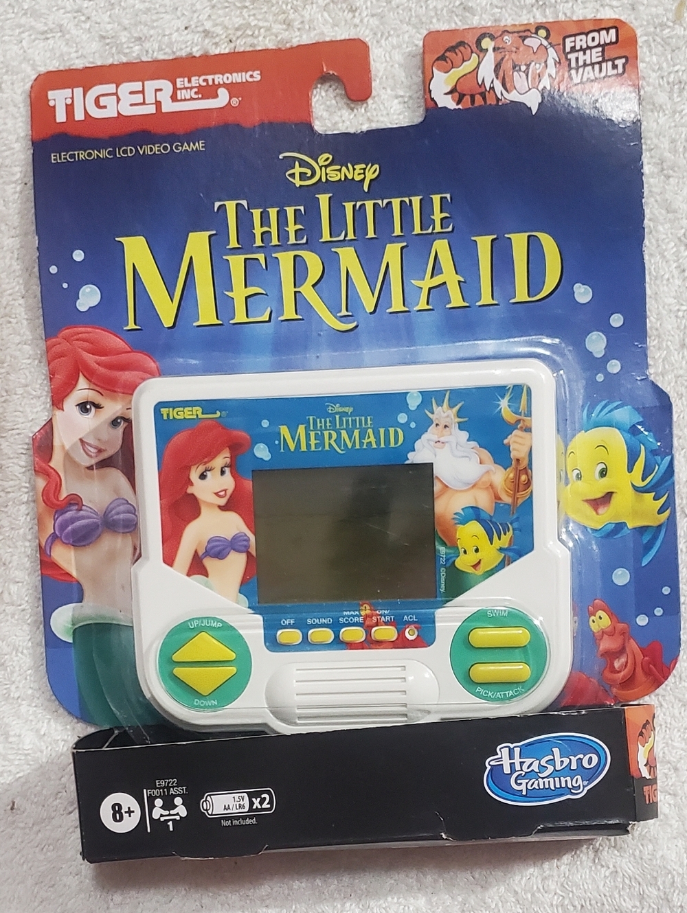 Disney The Little Mermaid Handheld Game - White, Green, Yellow
